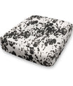 Udder Madness Faux Cowhide Upholstery Custom Elastic Fitted Cushion Cover for Furniture, RV/Camper Cushions - Choice of Color