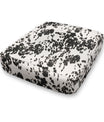 Fabric Sample Only 3x5 Inch - Udder Madness Faux Cowhide Upholstery- Choice of Color