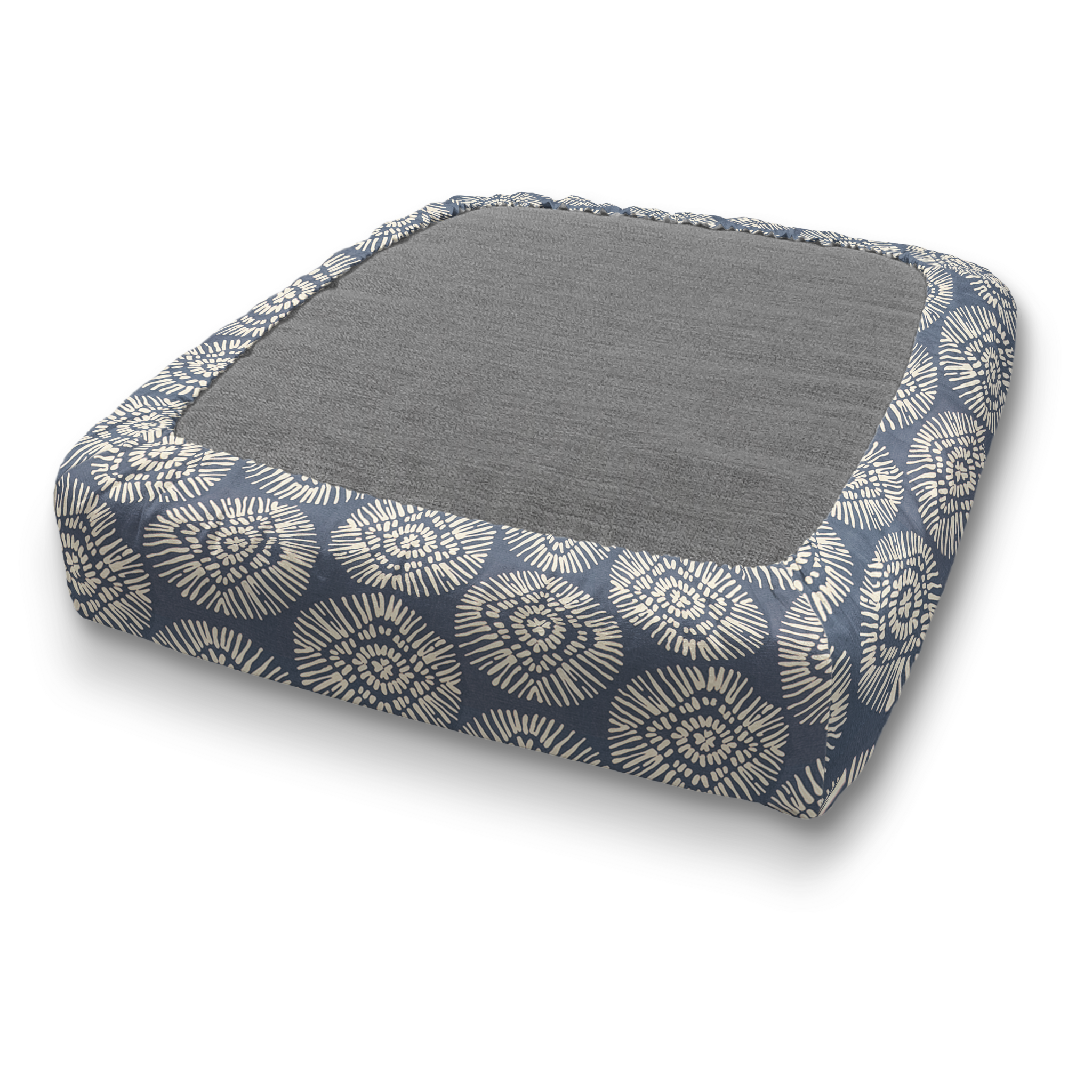 Medallion Custom Elastic Fitted Cushion Cover for RV cushions, Indoor Cushion replacement - Choice of Colors