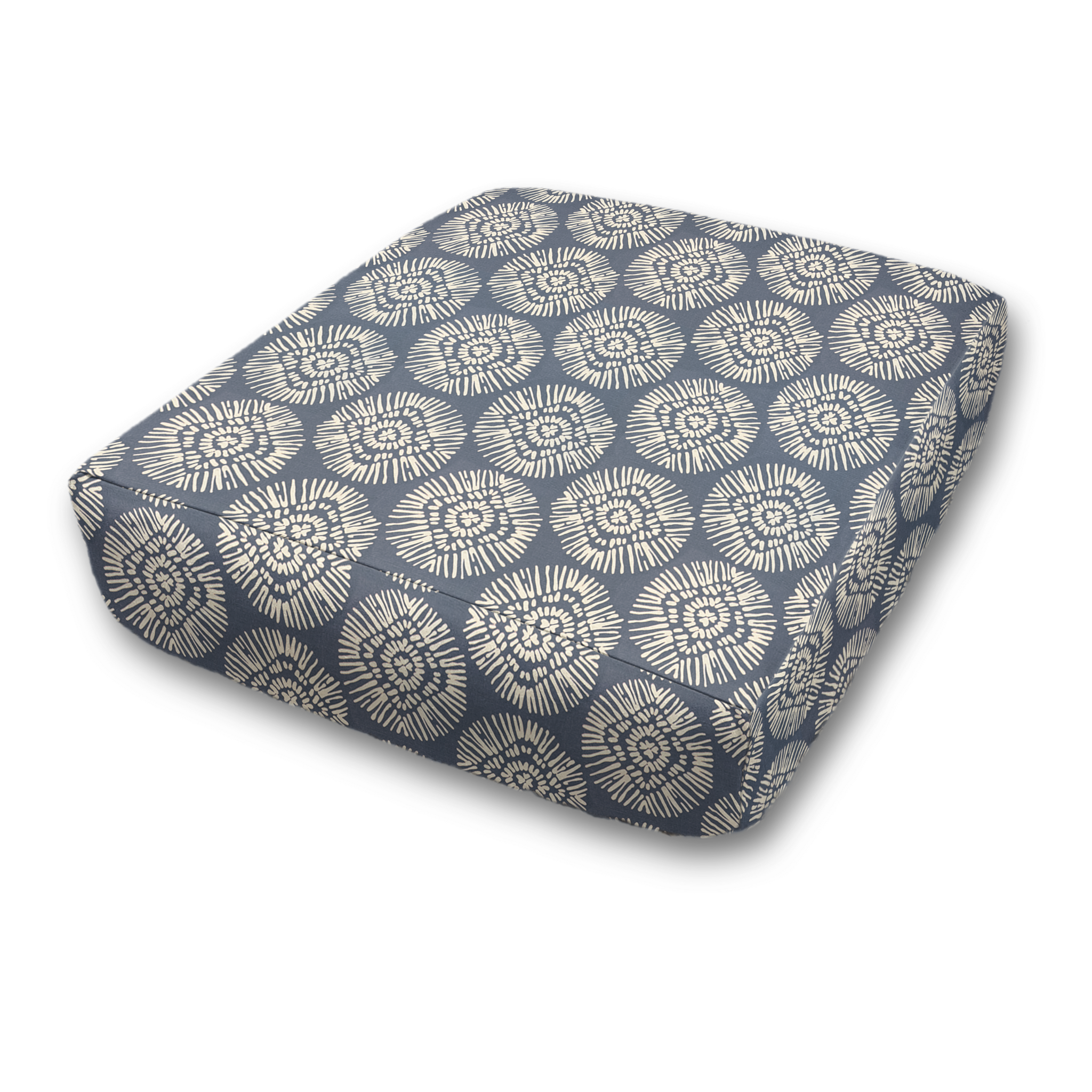 Medallion Custom Elastic Fitted Cushion Cover for RV cushions, Indoor Cushion replacement - Choice of Colors