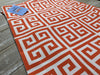 Towers Orange Water Resistant Set of 2 Placemats