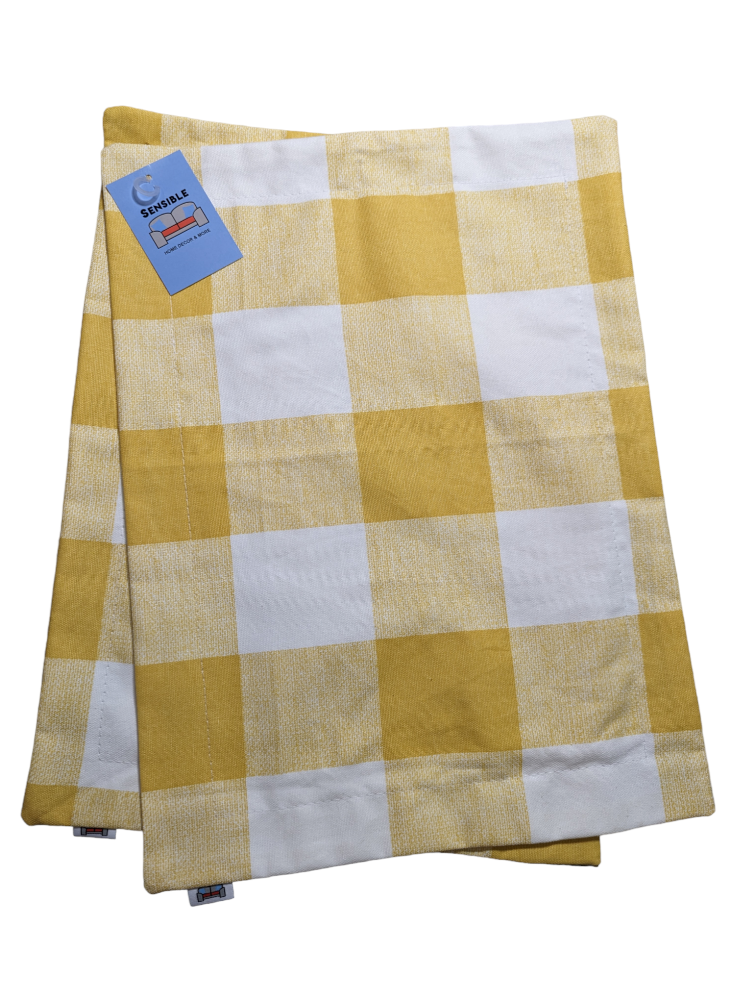 Buffalo Plaid Brazillian Yellow Set of 2 Placemats