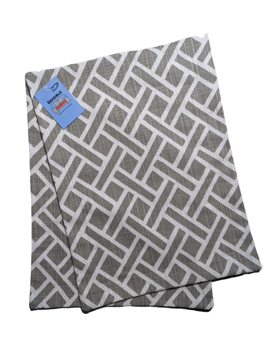 Eastwood Warm Stone Cotton Slub Set of 2 Placemats