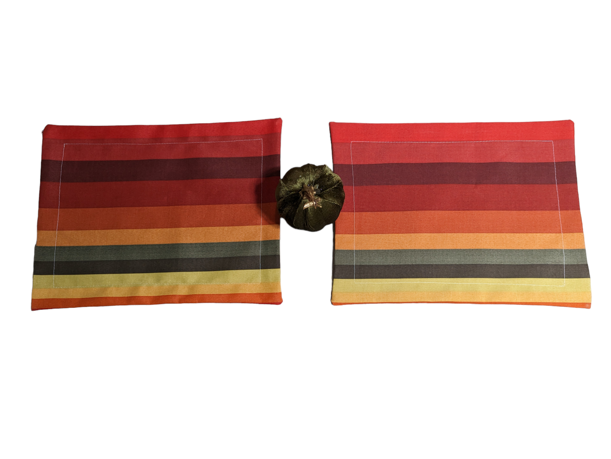 Islip Cayenne Water Resistant Set of 2 Placemats
