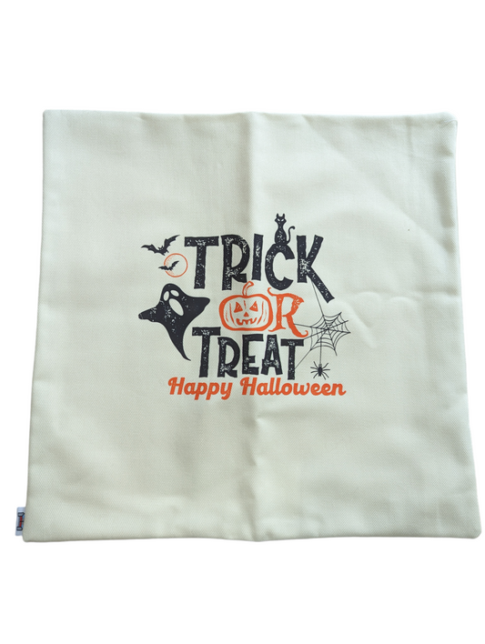 Trick or Treat Happy Halloween Pillow Cover