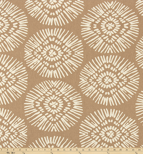 Fabric Sample Only 3x5 inches - Medallion Reed