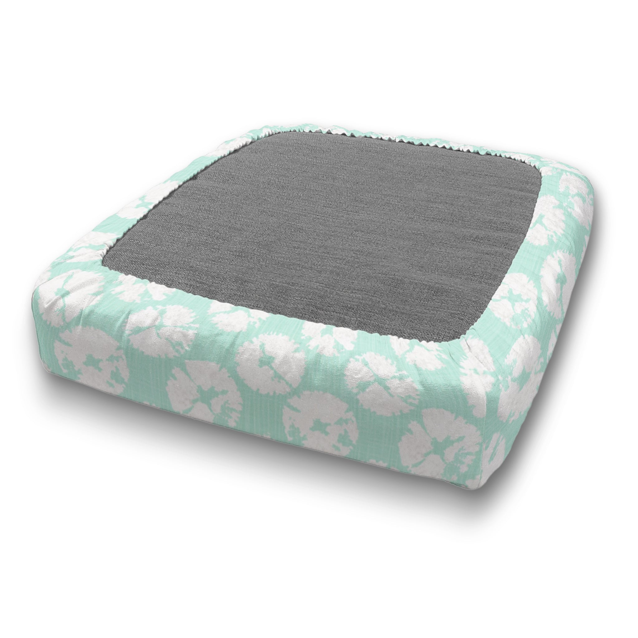 Sand Dollar Slub Custom Elastic Fitted Cushion Cover - Choice of Color