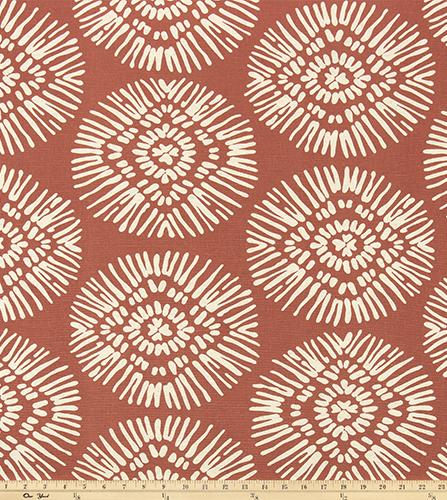 Fabric Sample Only 3x5 inches - Medallion Reed
