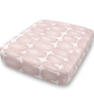 Shibori Cotton Slub Custom Elastic Fitted Cushion Cover - Choice of Color