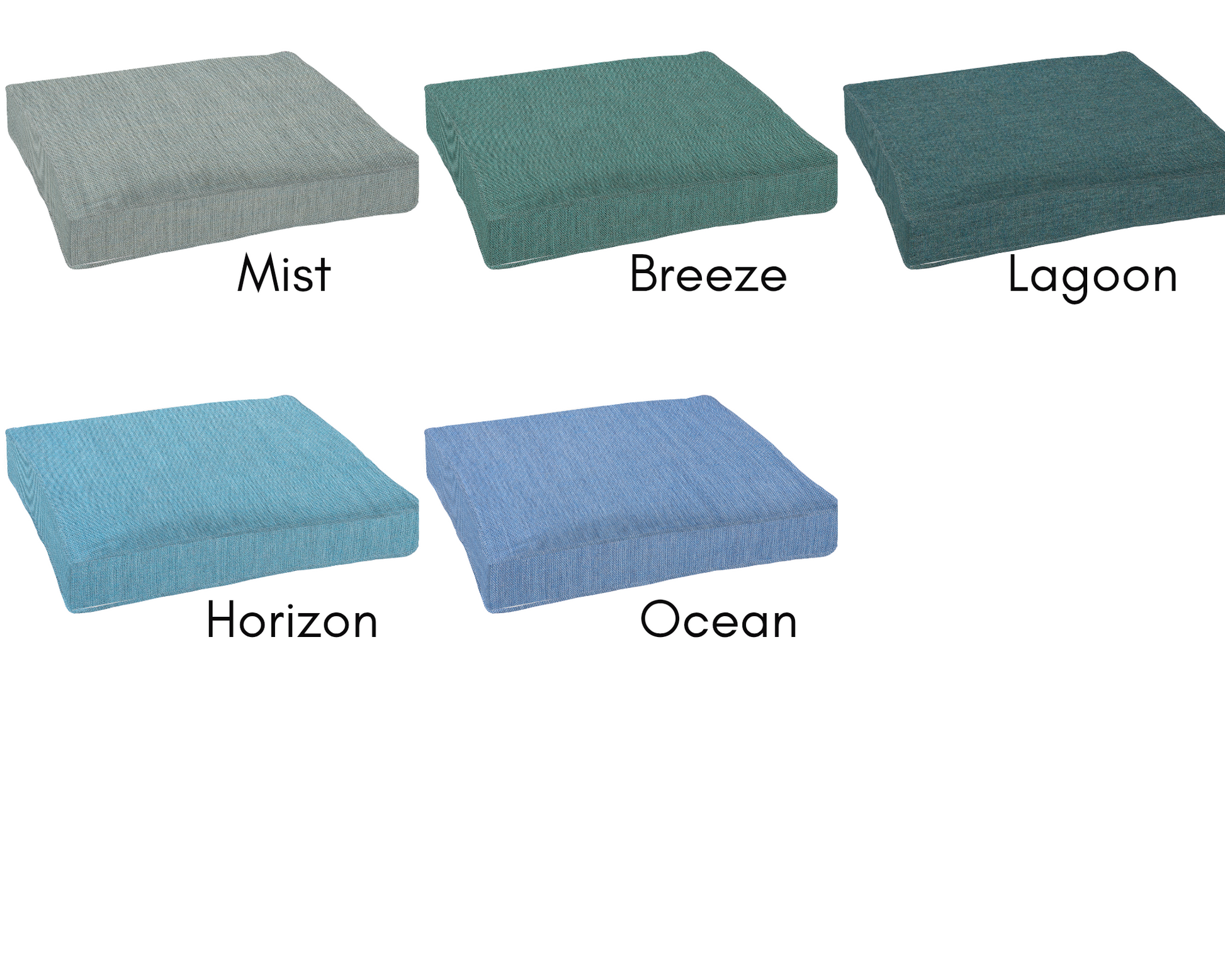 Sunbrella Cast Custom Cushion Covers - Priced Per Cover