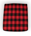Custom Elastic Fitted & Protective Cushion Cover - Buffalo Plaid Flannel RV