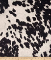 Fabric Sample Only 3x5 Inch - Udder Madness Faux Cowhide Upholstery- Choice of Color