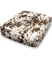 Fabric Sample Only 3x5 Inch - Udder Madness Faux Cowhide Upholstery- Choice of Color