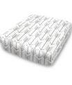 Custom Elastic Fitted & Protective Cushion Cover - Arrow Tribal Southwest