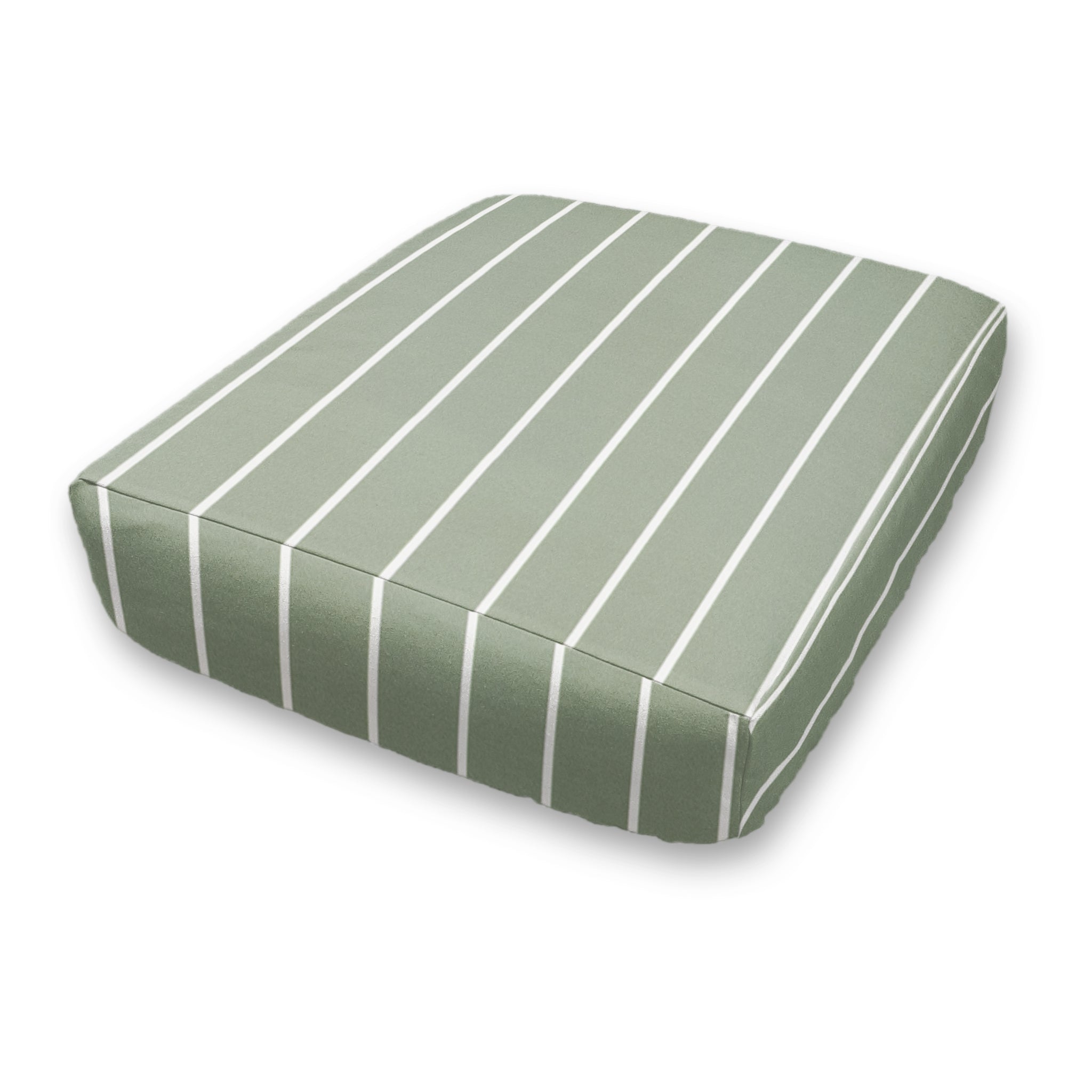 Windridge Thin Stripes Custom Water Resistant Elastic Fitted & Protective Cushion Cover - Choice of Color