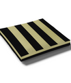 Custom Water Resistant Elastic Fitted & Protective Cushion Cover - Cabana Stripe