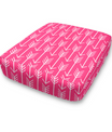 Custom Elastic Fitted & Protective Cushion Cover - Arrow Tribal Southwest