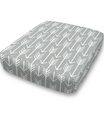Custom Elastic Fitted & Protective Cushion Cover - Arrow Tribal Southwest