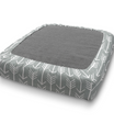 Custom Elastic Fitted & Protective Cushion Cover - Arrow Tribal Southwest