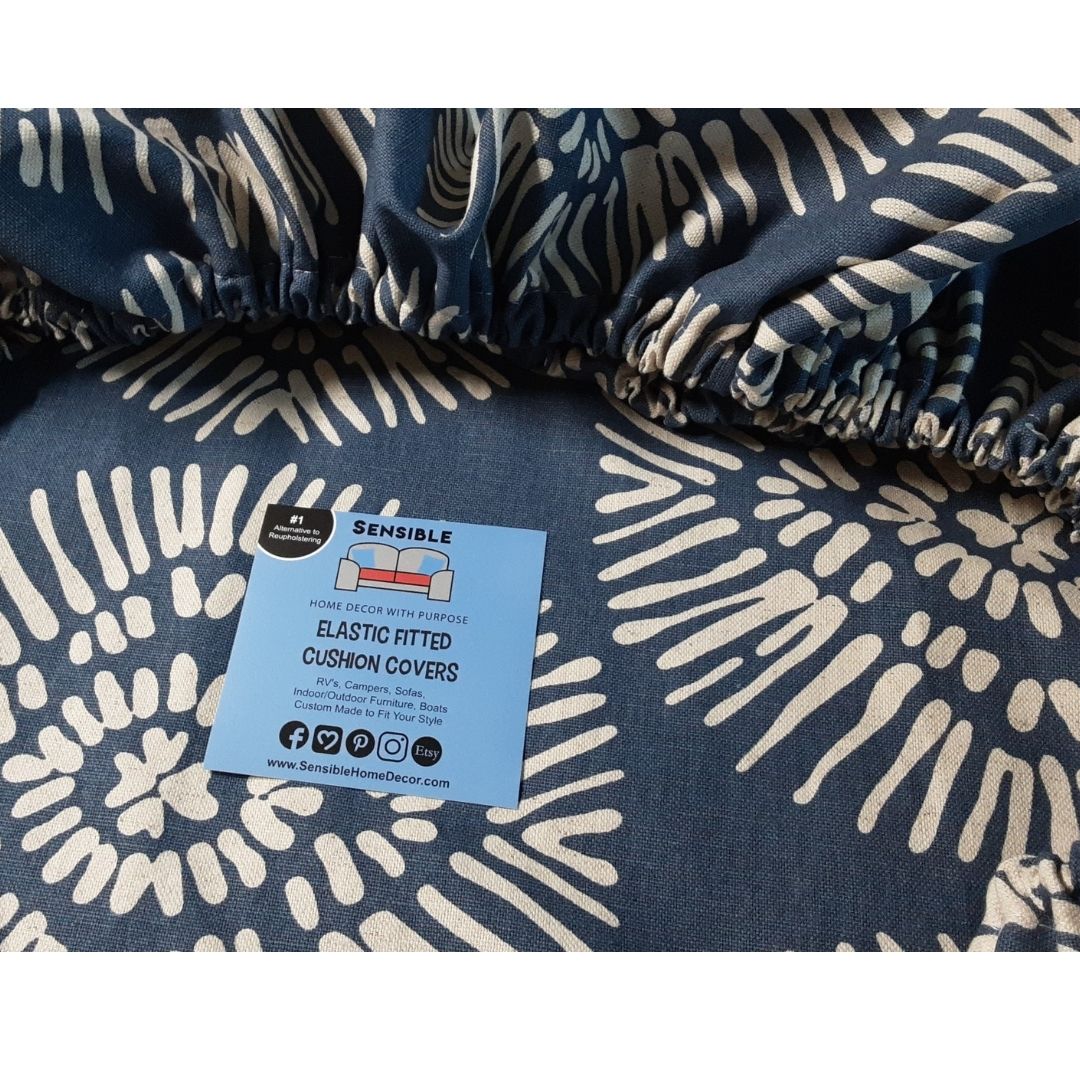 Fabric Sample Only 3x5 inches - Medallion Reed