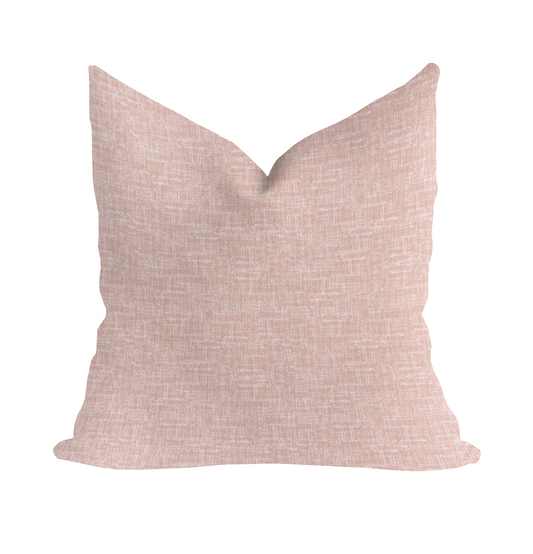 Palette Blush Pillow Cover with Zipper Insert