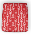 Curved Corner, U-Shaped RV Dinette Custom Elastic Fitted & Protective Cushion Cover - Arrow Tribal Southwest
