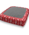 Curved Corner, U-Shaped RV Dinette Custom Elastic Fitted & Protective Cushion Cover - Arrow Tribal Southwest