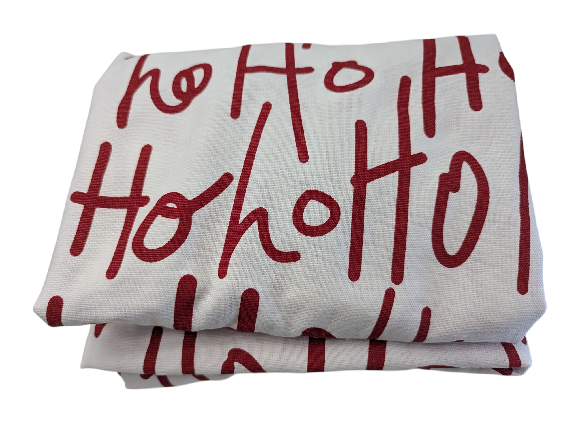 Red White Hohoho Custom Elastic Fitted Cushion Cover | Priced per cover