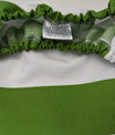 Outdoor Custom Water Resistant Elastic Fitted & Protective Cushion Cover - Cabana Stripe