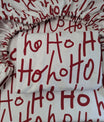 Red White Hohoho Custom Elastic Fitted Cushion Cover | Priced per cover