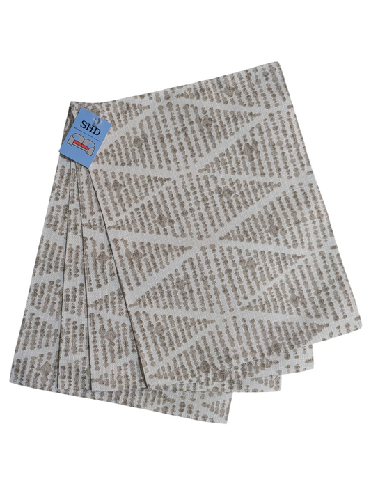 Tan Boho Water Resistant Set of 2,4,6,8,10 Placemats