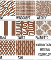 Clove Collection – Custom Outdoor Cushion Covers