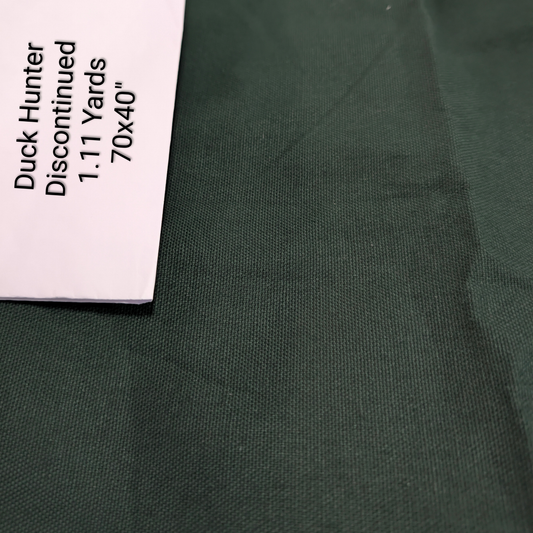 Duck Cotton Hunter Fabric - Create Your Own (1.11 yards)