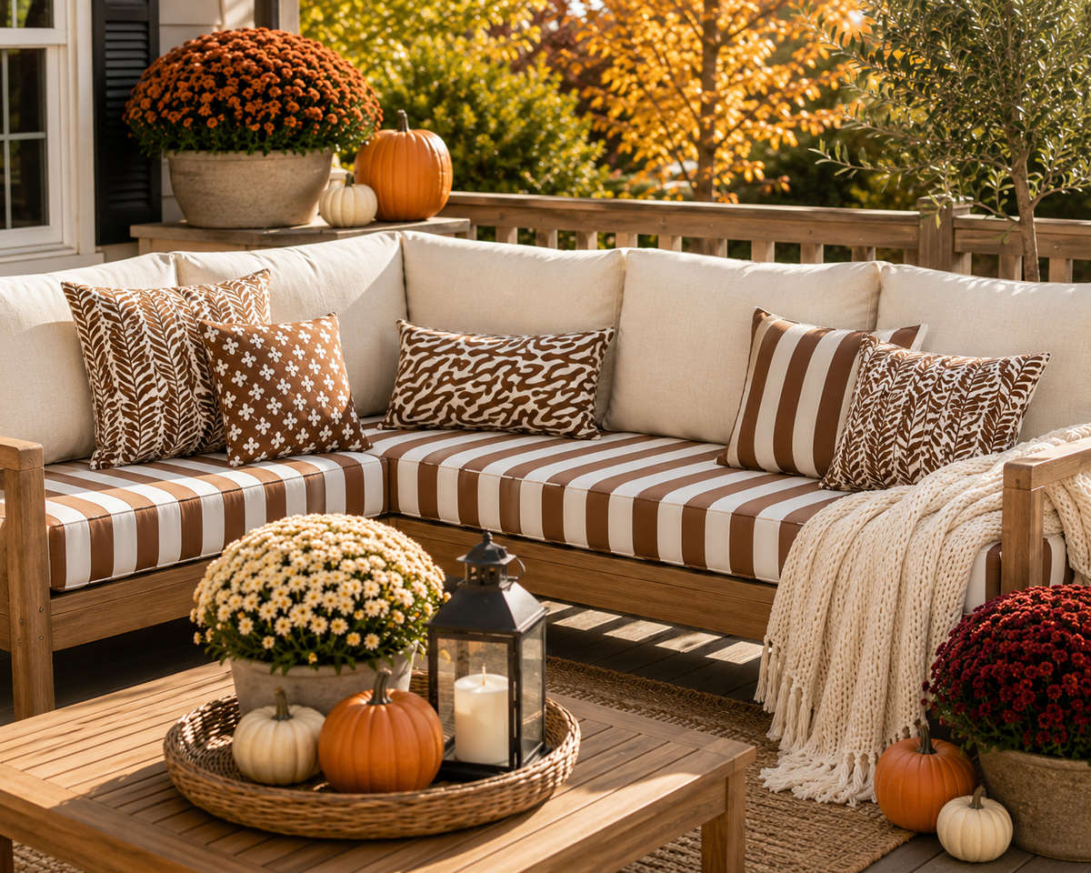 Clove Collection – Custom Outdoor Cushion Covers