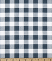 Custom Elastic Fitted & Protective Cushion Cover - Small Gingham Check
