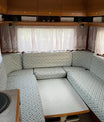 RV Custom Elastic Fitted & Protective Cushion Cover - Eastwood Slub Cotton