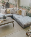Custom Water Resistant Elastic Protective Cushion Cover - Foster Luxe Boho
