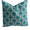 Gotcha Ocean Water Resistant - Indoor/Outdoor Throw Pillow Cover - Blue Collection