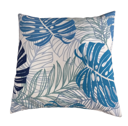 Jumbala Lakeside Water Resistant - Indoor/Outdoor Throw Pillow Cover - Blue Collection