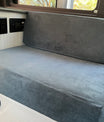 Softknit Flynn Upholstery Custom Elastic Fitted Cushion Cover - solid