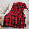 Super Soft Sherpa Plush Throw Blanket, Warm Reversible Flannel Blanket For Couch Bed