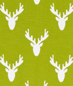 Z Antlers Fabric for Custom Elastic Fitted Cushion Covers - Christmas, Holiday Fabric