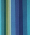 Custom Water Resistant Elastic Fitted & Protective Cushion Cover - Summer Islip Stripes
