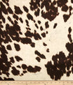 Udder Madness Faux Cowhide Upholstery Custom Elastic Fitted Cushion Cover for Furniture, RV/Camper Cushions - Choice of Color